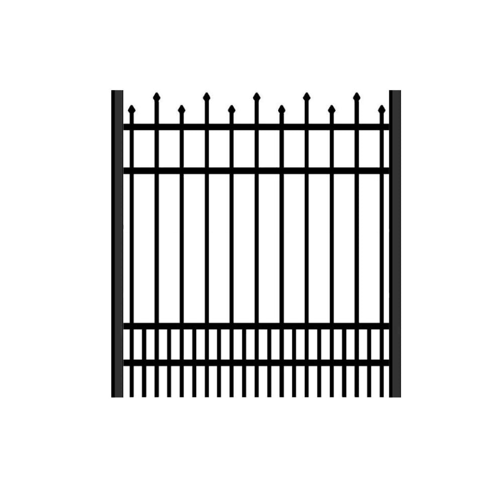 Residential Walk Gate 4’ H x 3’ W Aluminum California Style iDeal