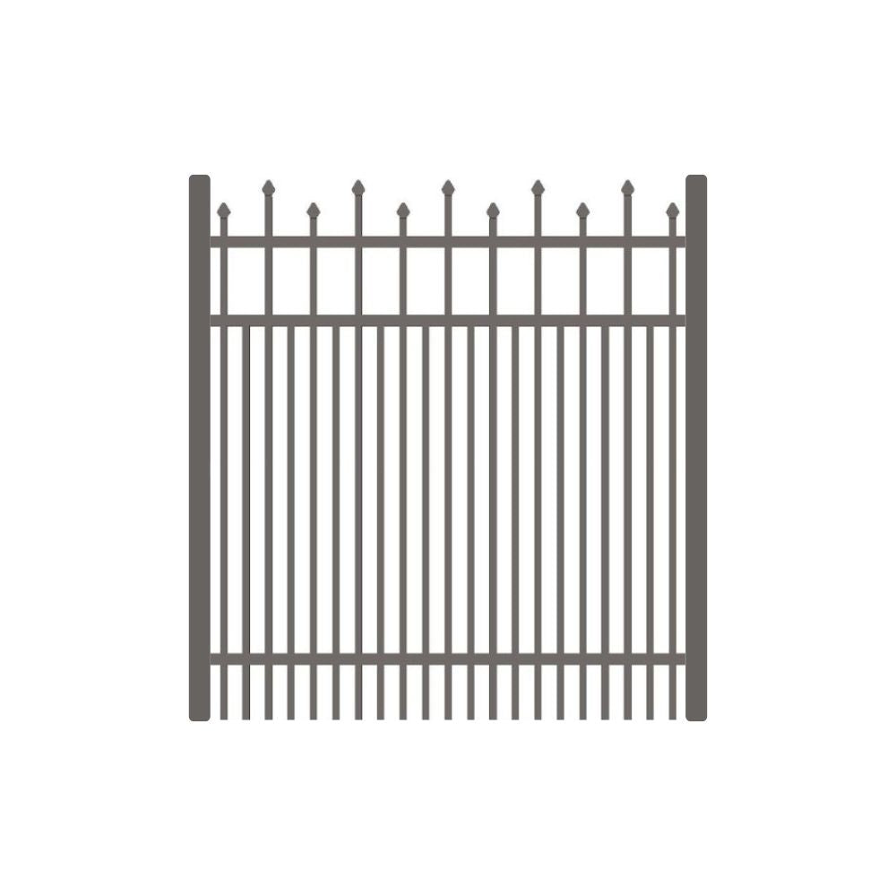 Residential Walk Gate 4’ H x 4’ W Aluminum California Style - iDeal