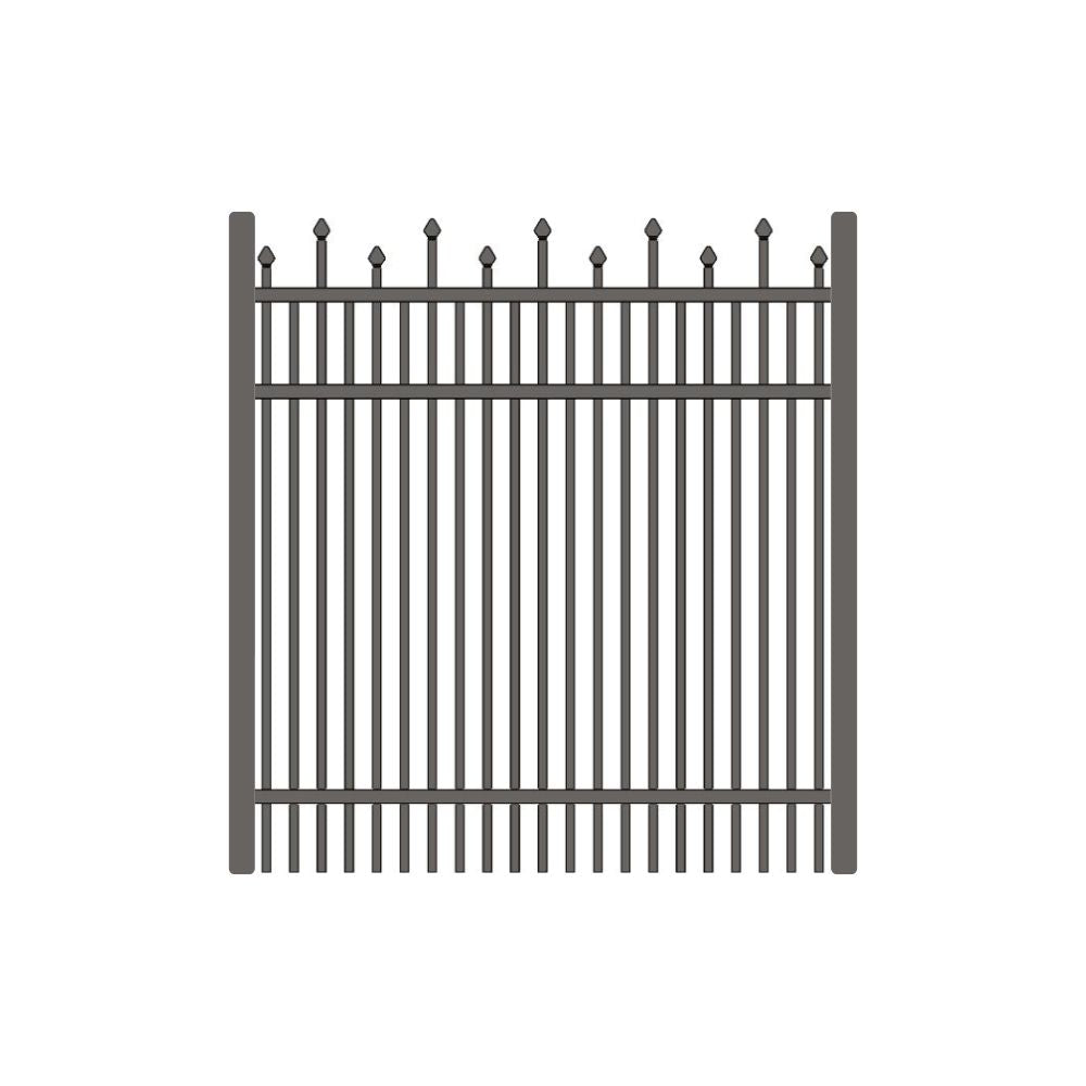 Residential Walk Gate 4’ H x 4’ W Aluminum California Style - iDeal