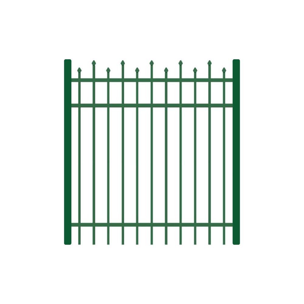 Residential Walk Gate 4’ H x 4’ W Aluminum California Style - iDeal