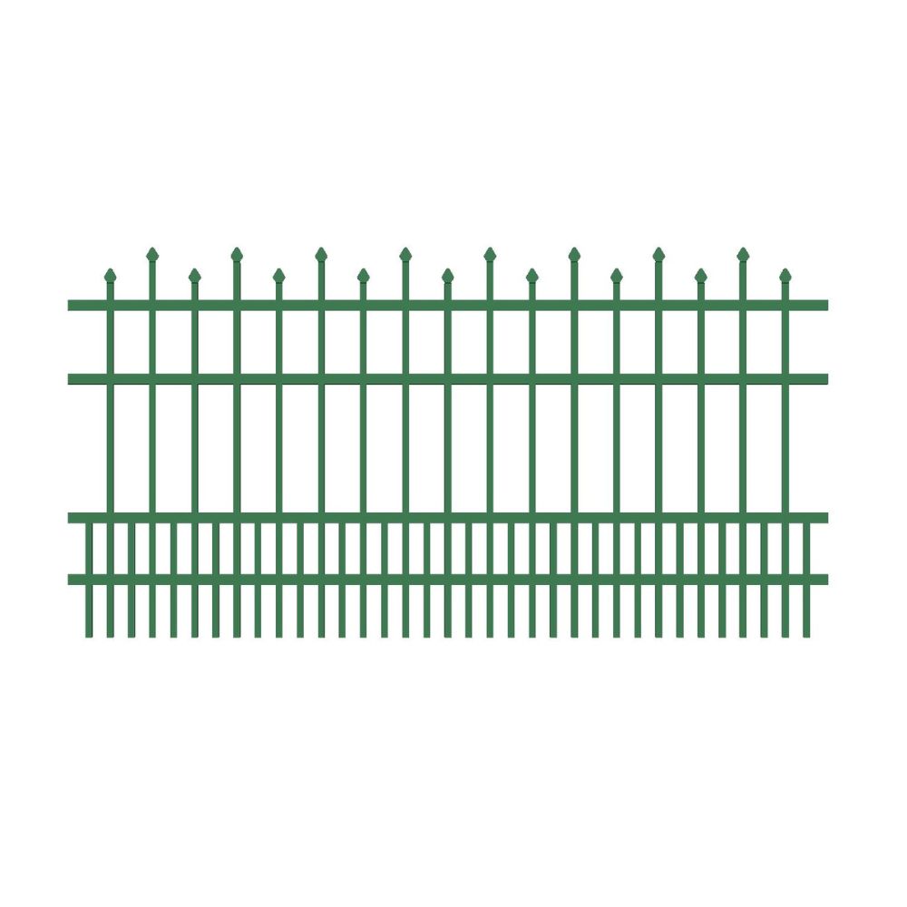 Commercial Fence 6’ H x 6’ W Aluminum California Style - iDeal