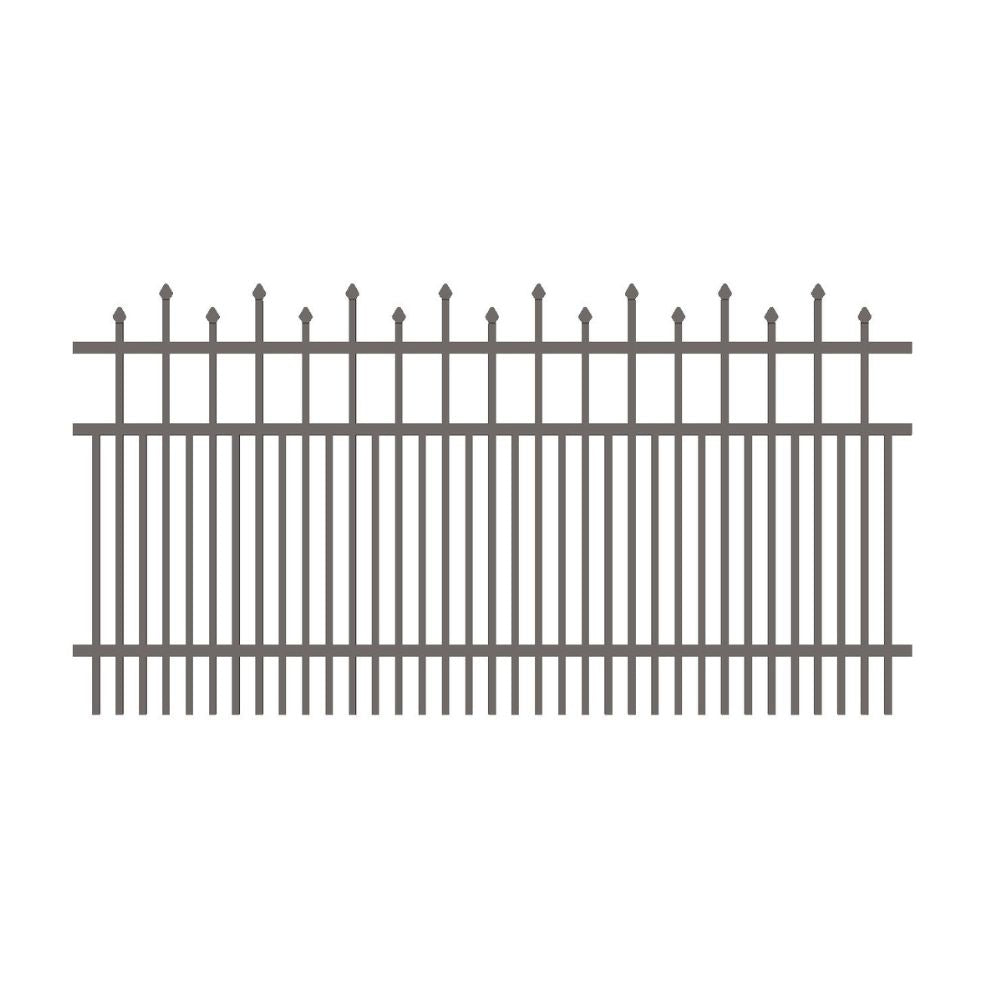 Commercial Fence 6’ H x 6’ W Aluminum California Style - iDeal