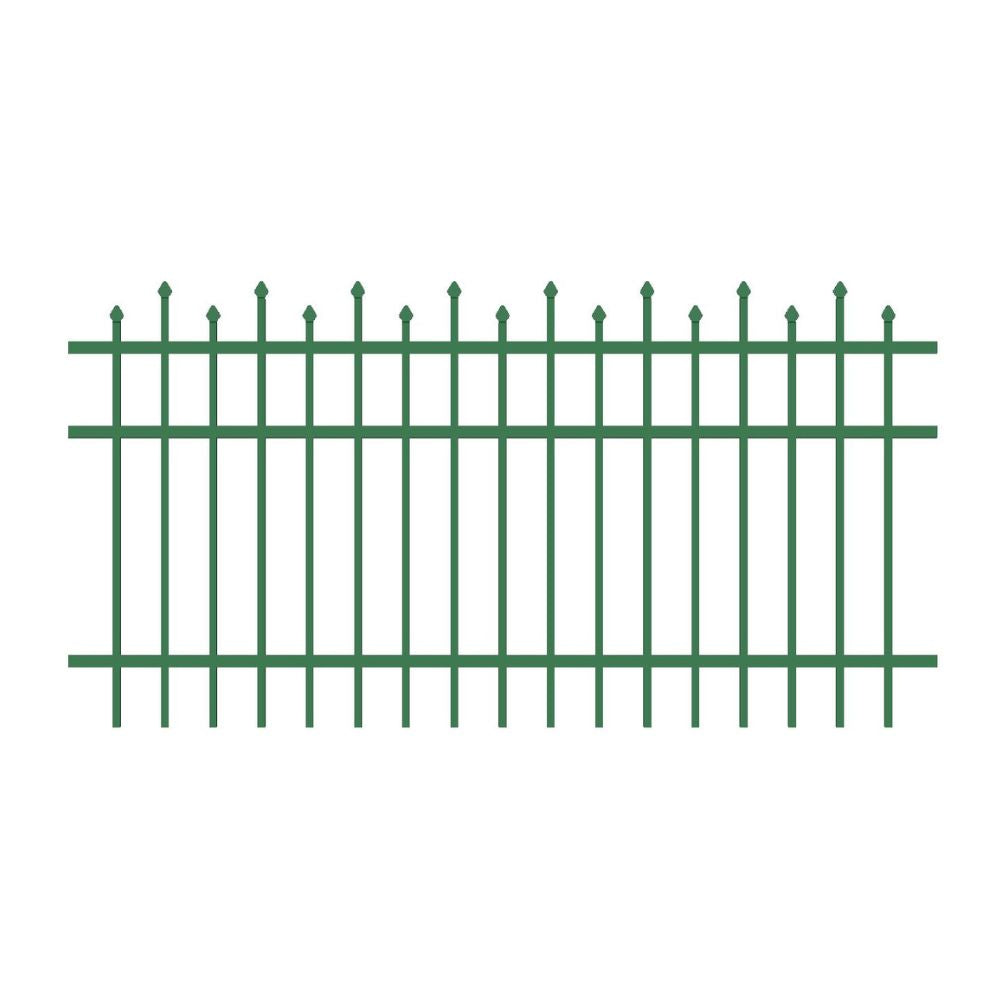 Commercial Fence 4’ H x 6’ W Aluminum California Style - iDeal