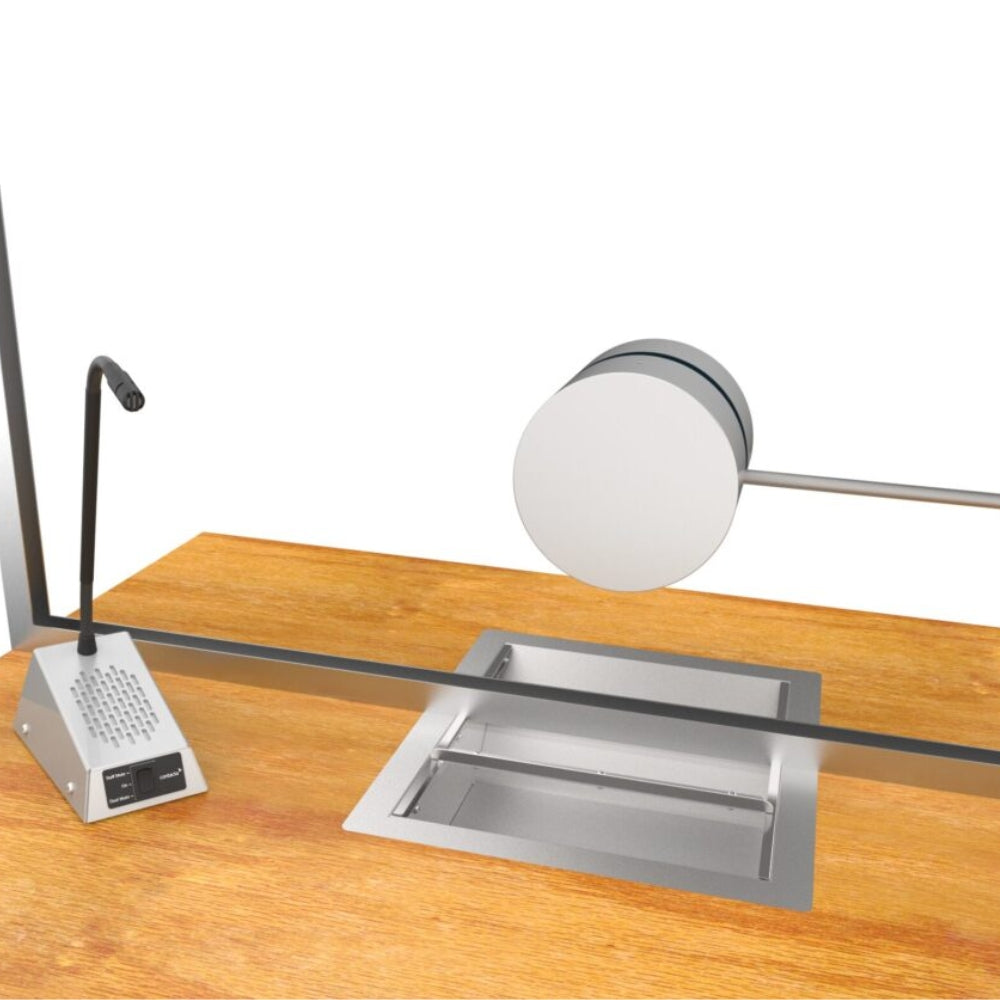 Contacta STS-K021 Window-Mounted Intercom Kit (Non-Ballistic Rated) | All Security Equipment