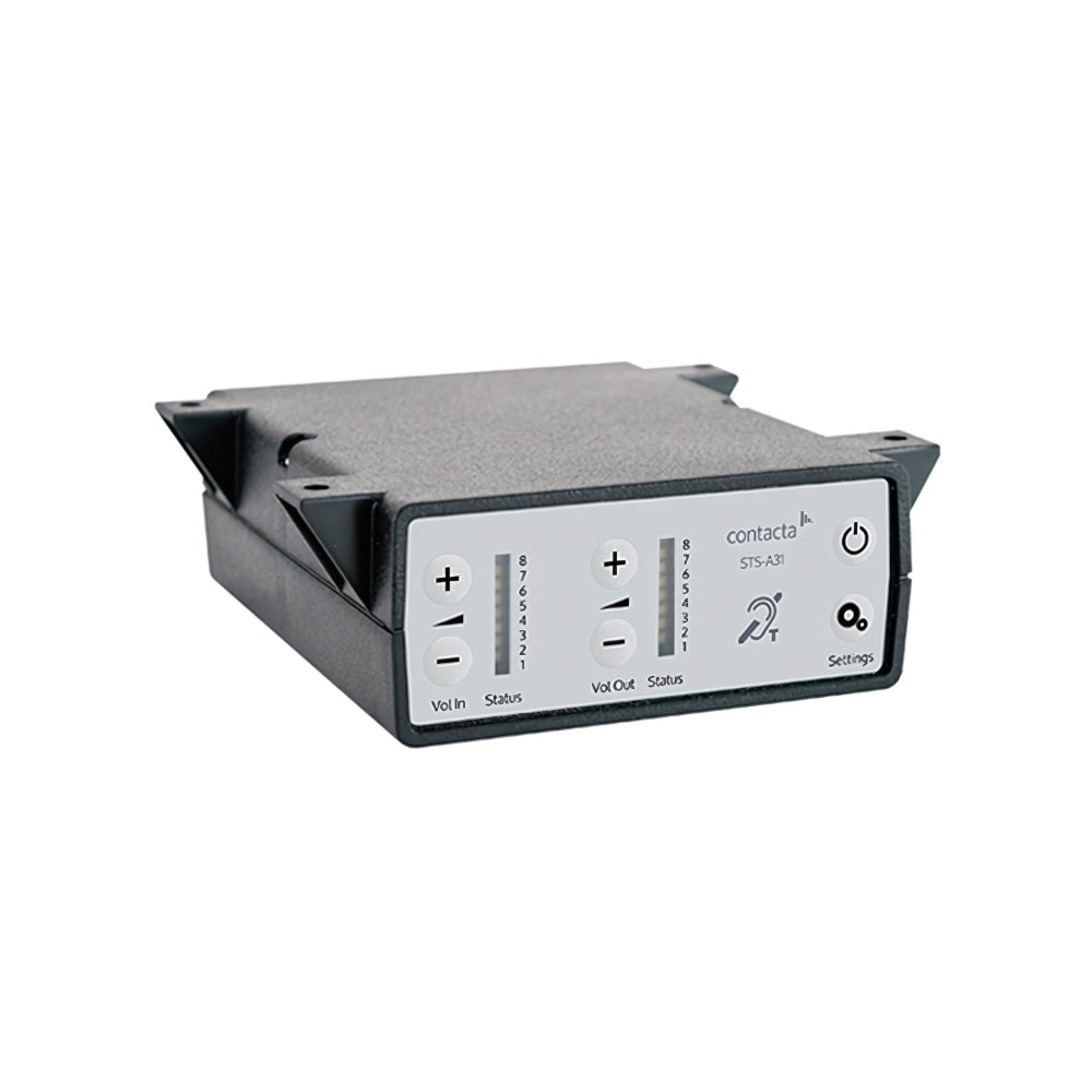 Contacta STS-K035 Curved Microphone Window Intercom Kit | All Security Equipment