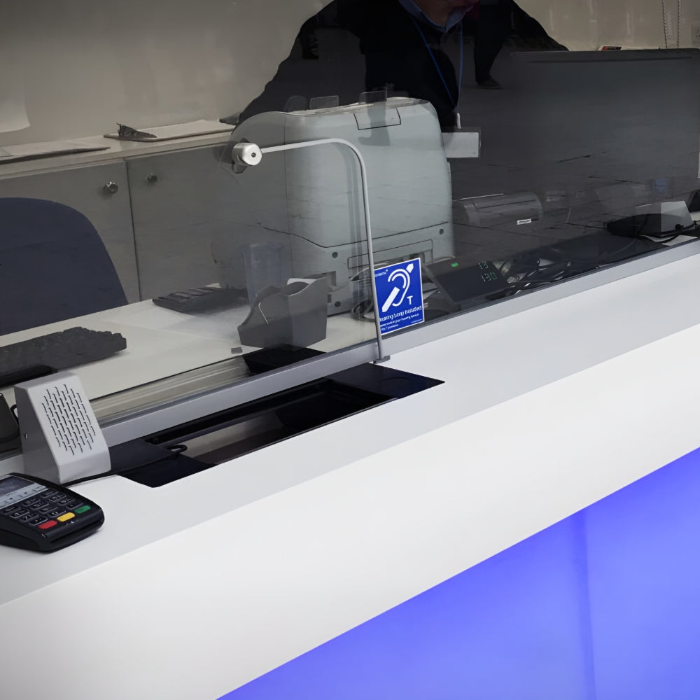 Contacta STS-K058 Bent Window-Mounted Microphone  Intercom Kit | All Security Equipment