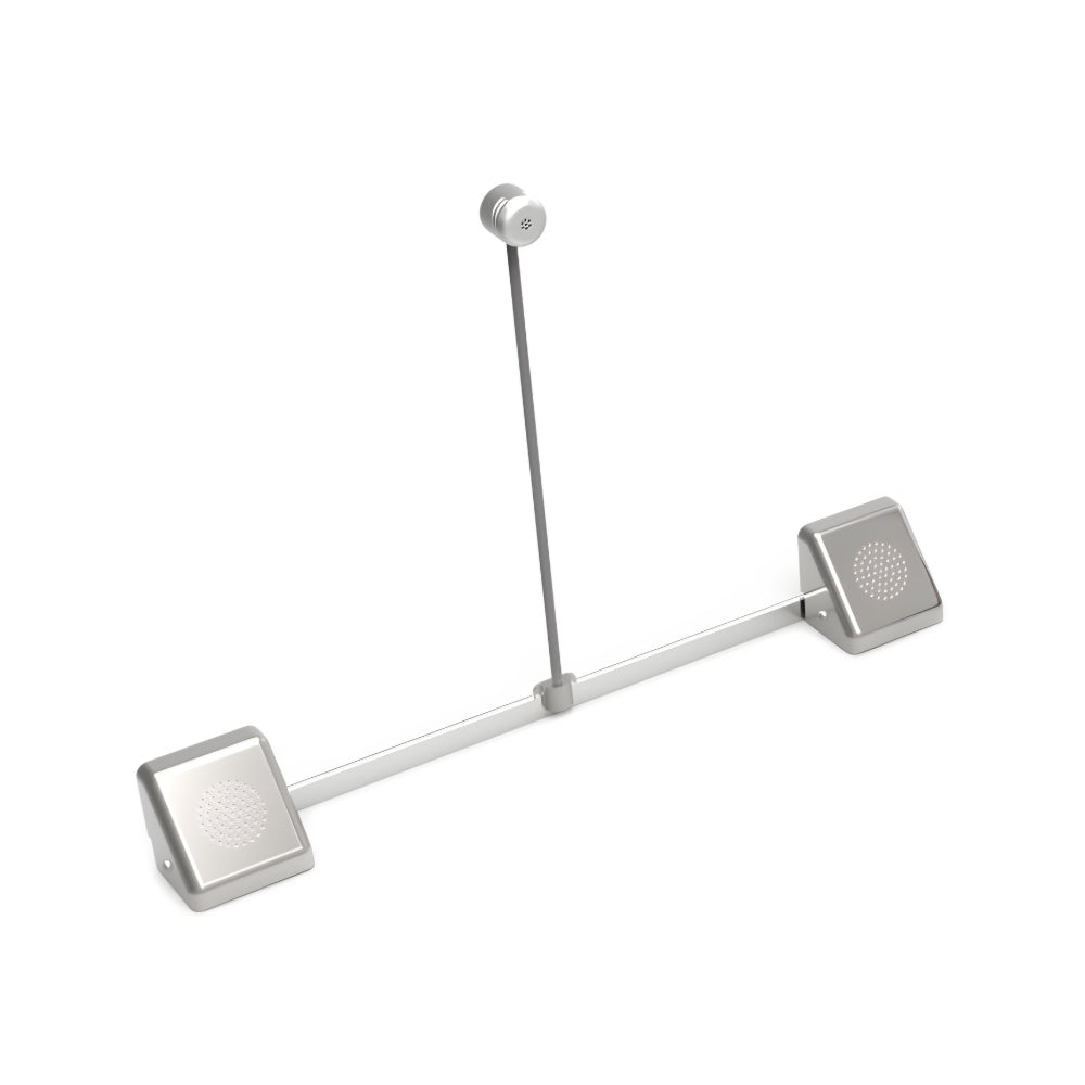 Contacta STS-K060 Stainless Bridge Bar Window Intercom Kit | All Security Equipment