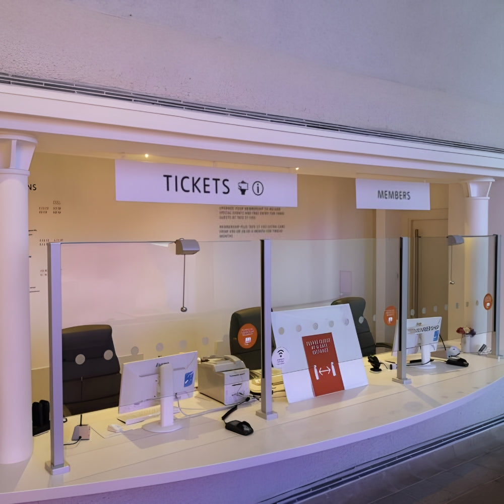 Contacta STS-K064 Overhead Speaker and Glass-Mounted Microphone Window Intercom Kit | All Security Equipment