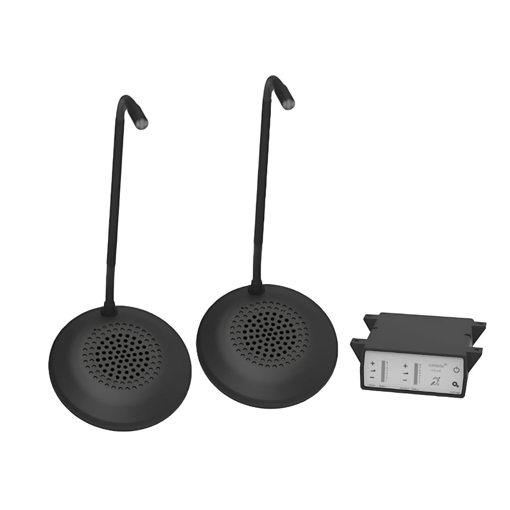 Contacta STS-K073 Dual Loudspeaker Pod Window Intercom Kit | All Security Equipment