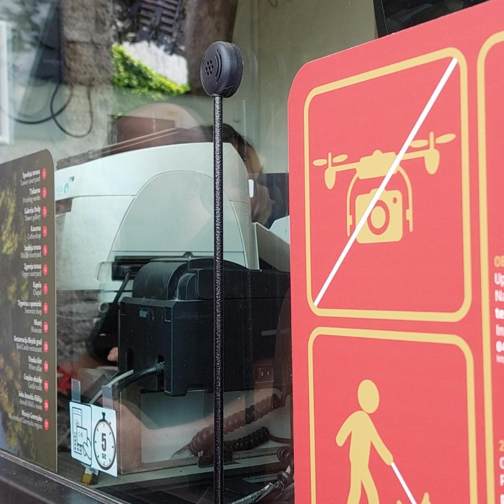 Contacta STS-K080-IP IP54 Speaker and Microphone Intercom System | All Security Equipment