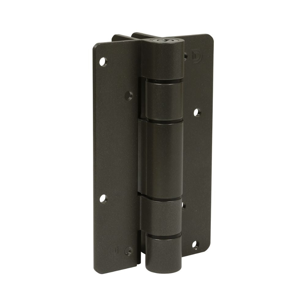 D&D Technologies KwikFit Aluminum Wall/Post Mount Hinge Bronze KF3ABR