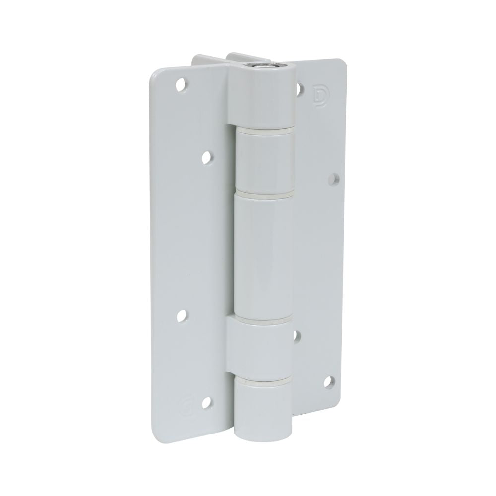 D&D Technologies KwikFit Aluminum Wall/Post Mount Hinge White KF3AWT