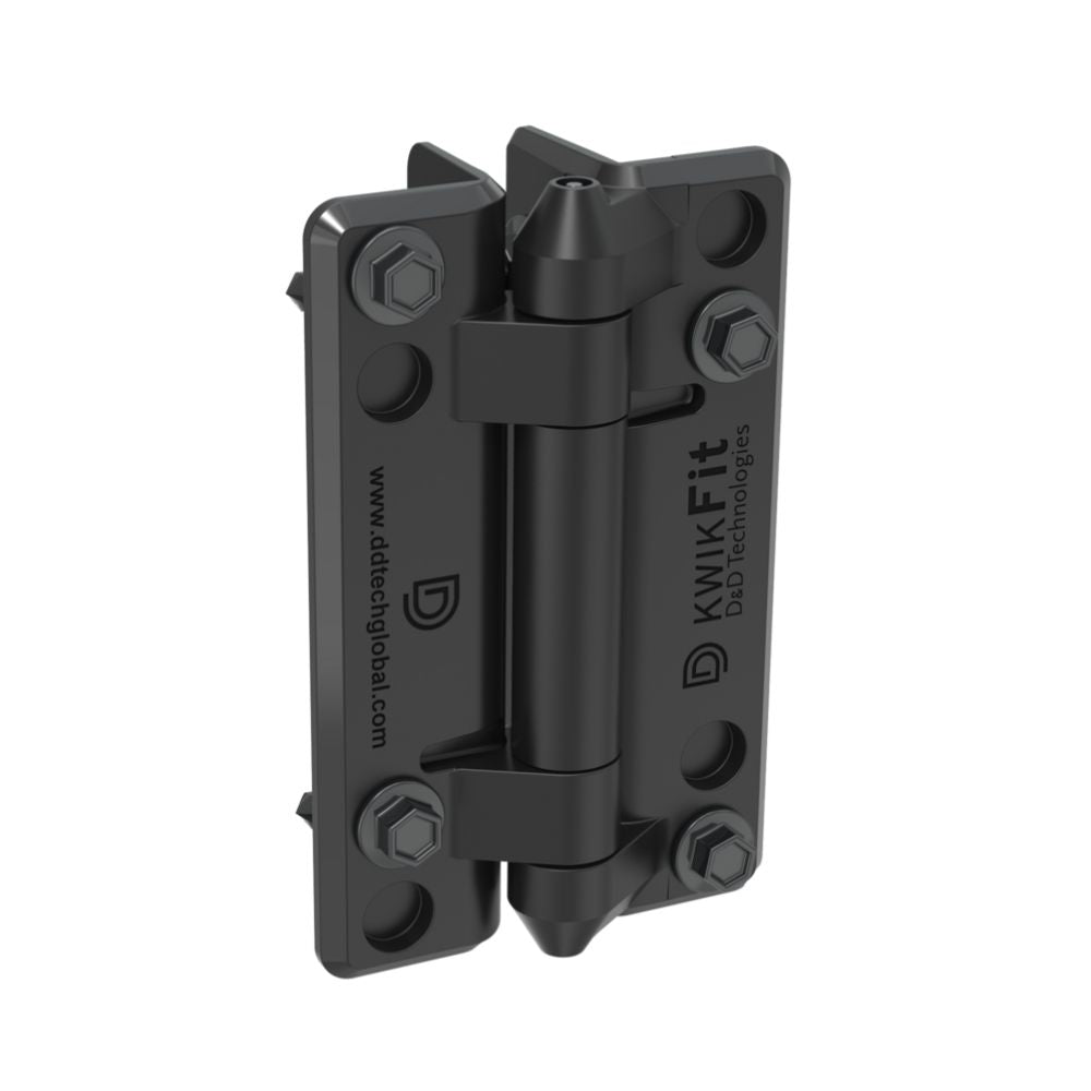 D&D Technologies KwikFit Polymer Non-Closing Hinge KF3P