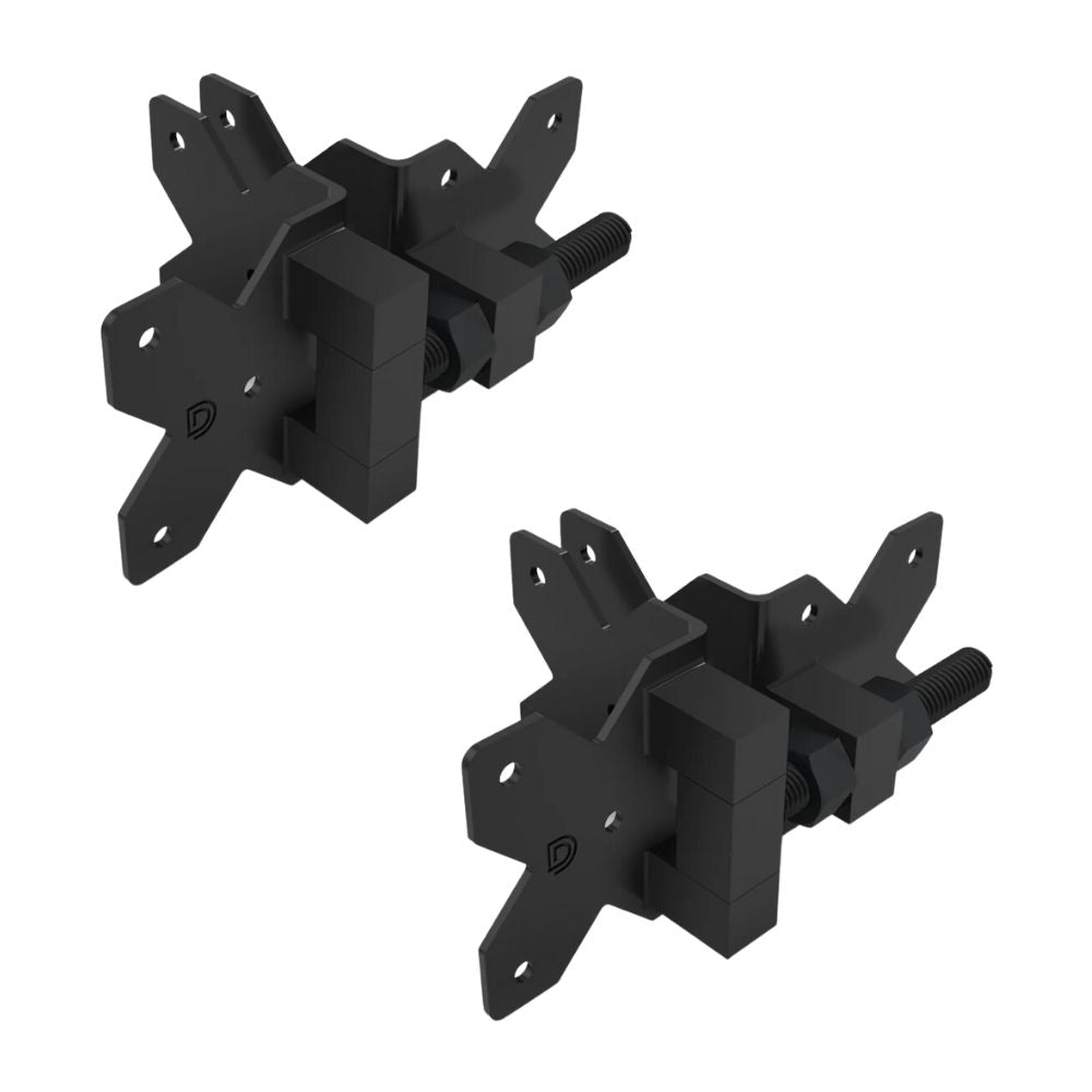 D&D Technologies Stainless Steel Heavy Duty Plain Pivot Hinge - Pair