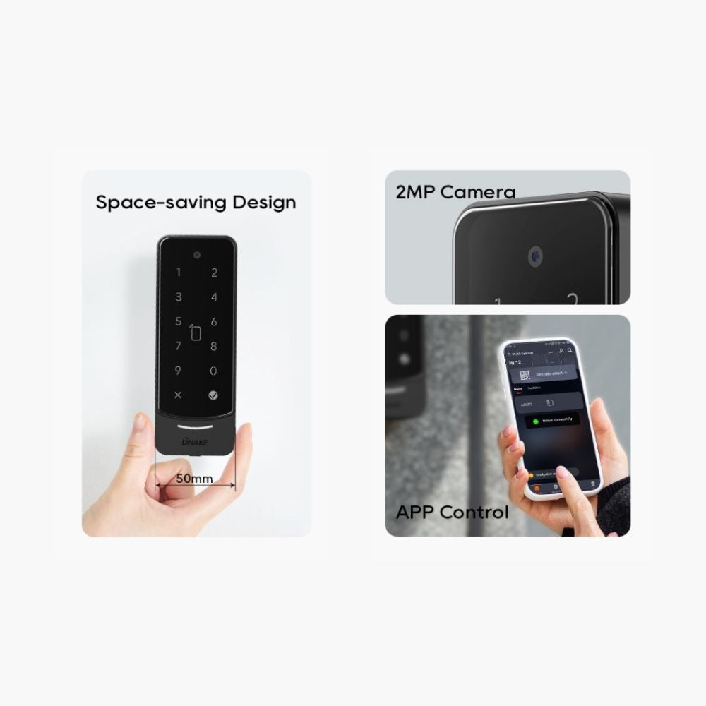 DNAKE AC02C/S Linux Access Control Terminal with Keypad and Camera (Surface Mount) | All Security Equipment