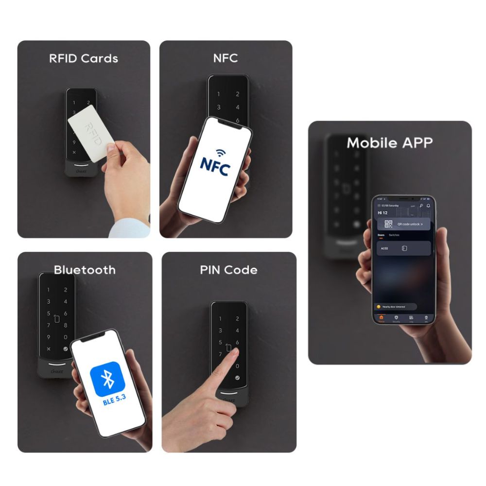 DNAKE AC02/F Linux Access Control Terminal with Keypad (Flush Mount)