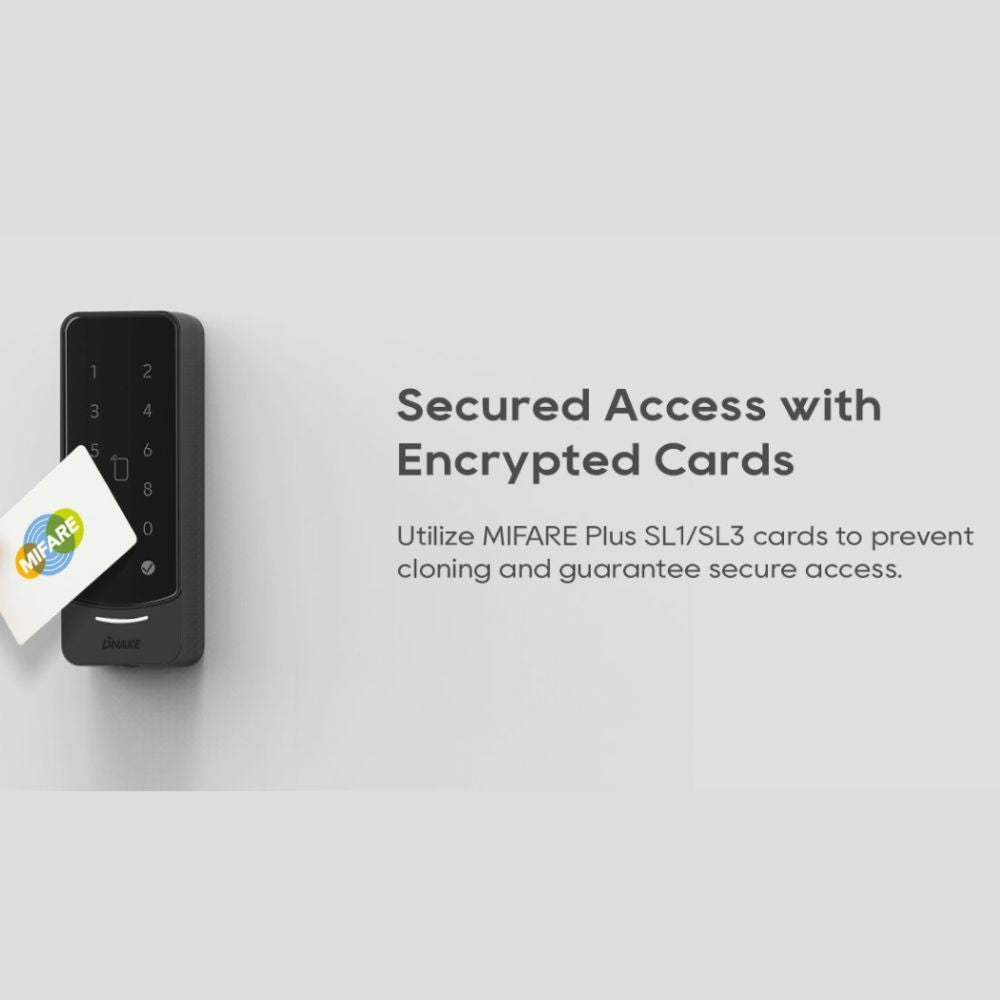 DNAKE AC02/F Linux Access Control Terminal with Keypad (Flush Mount)