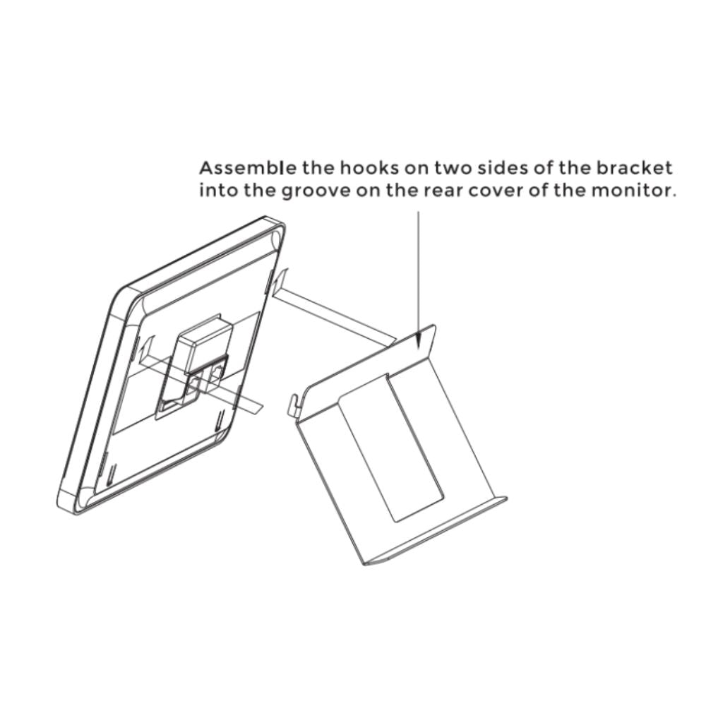 DNAKE DS06 Desktop Stand For Indoor Monitors | All Security Equipment