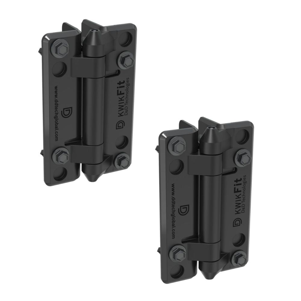 D&D Technologies KwikFit Polymer Non-Closing Hinge KF3P