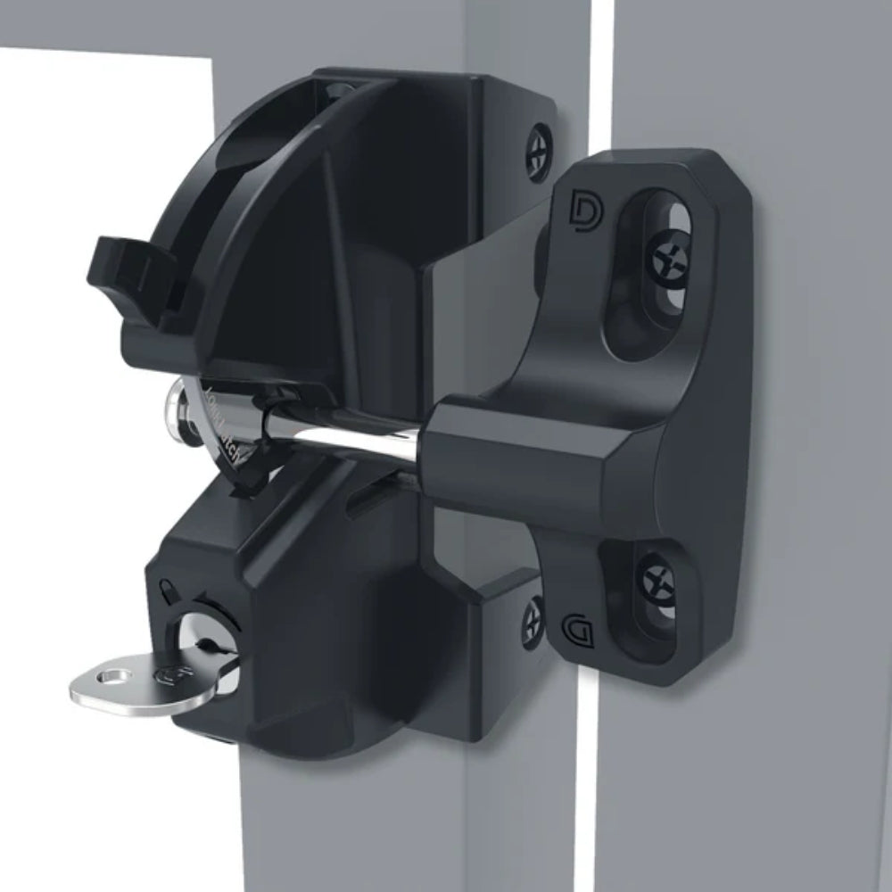 D&D Technologies LL3AL LokkLatch Series 3 - Latch Only (Black) | All Security Equipment