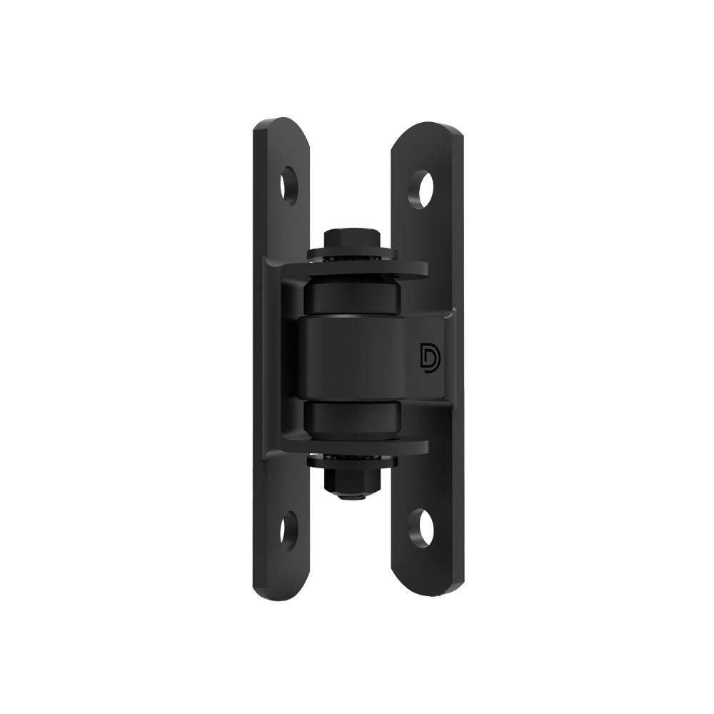 D&D Technologies Shut It Black Powder Coat Bolt-On Hinge CI3700B