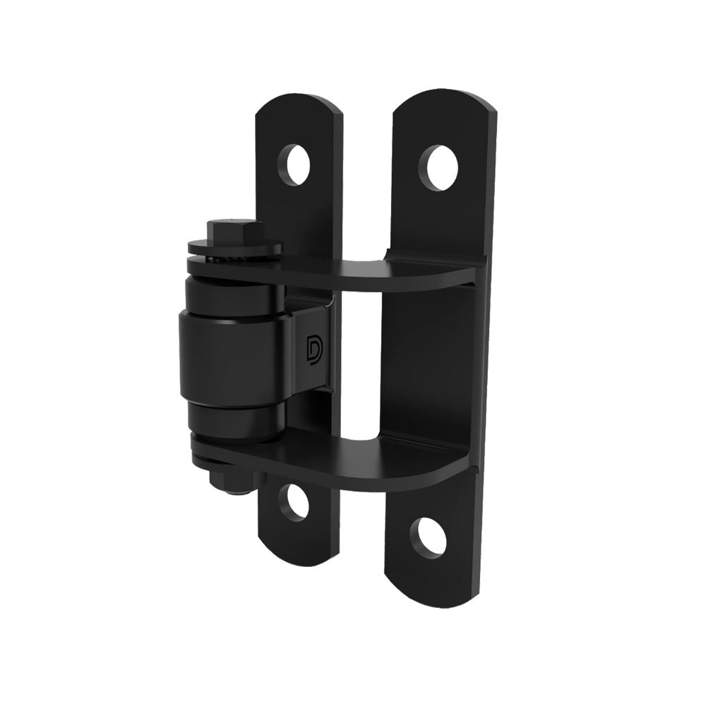 D&D Technologies Shut It Powder Coat Face-Mount Bolt-On Hinge CI3720B