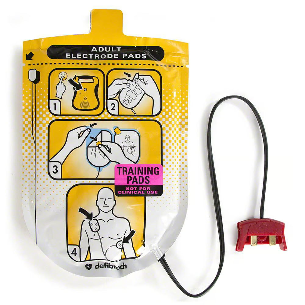 Defibtech Adult Training Electrodes | All Security Equipment