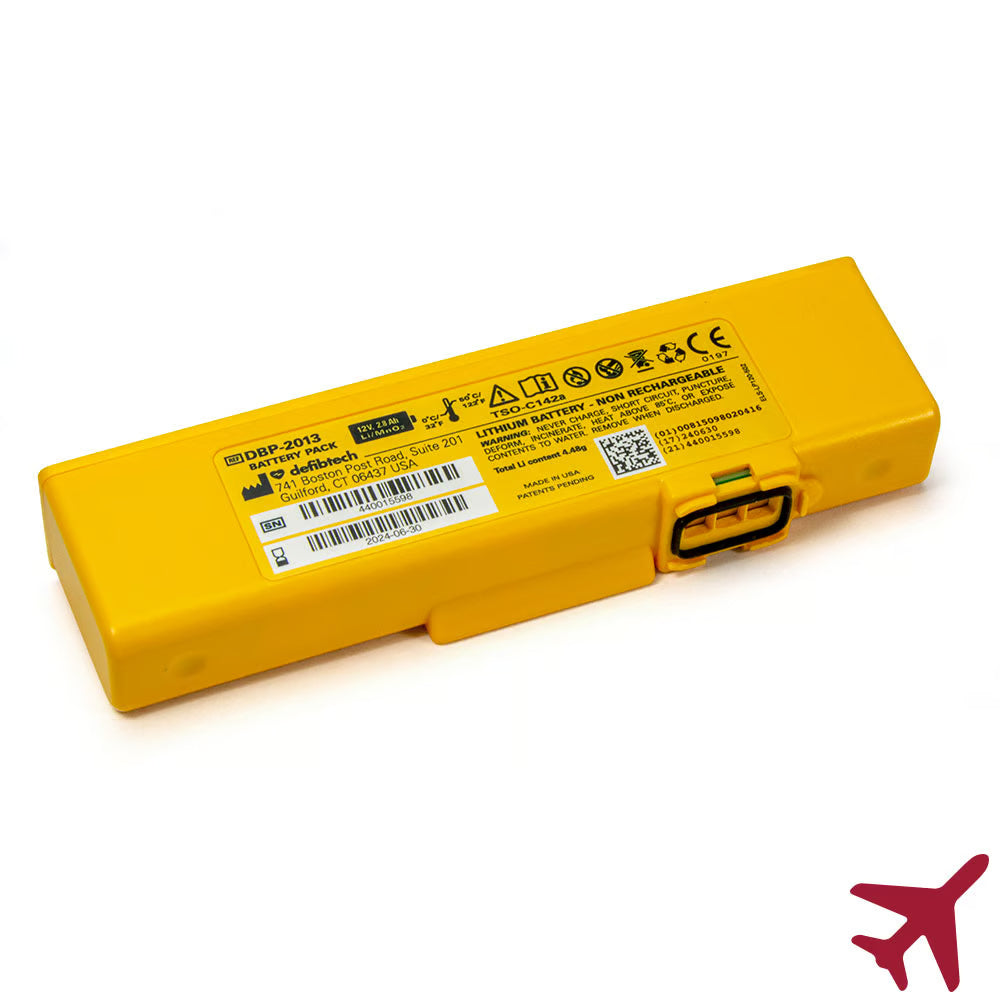 Defibtech Aviation Battery for Lifeline VIEW/ECG/PRO AEDs