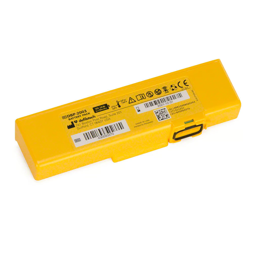 Defibtech Battery for Lifeline VIEW/ECG/PRO | All Security Equipment