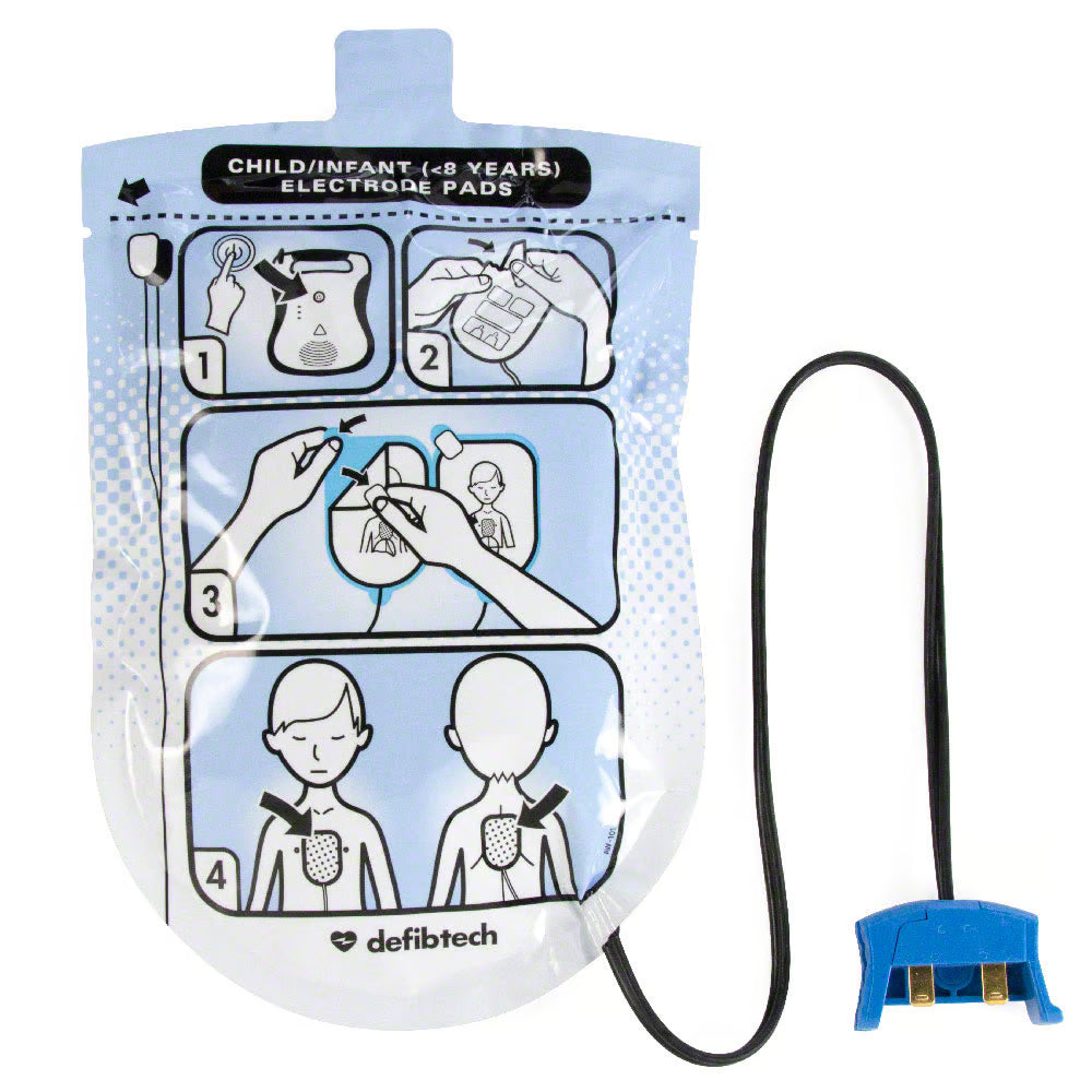 Defibtech Lifeline Auto Pediatric Electrodes | All Security Equipment