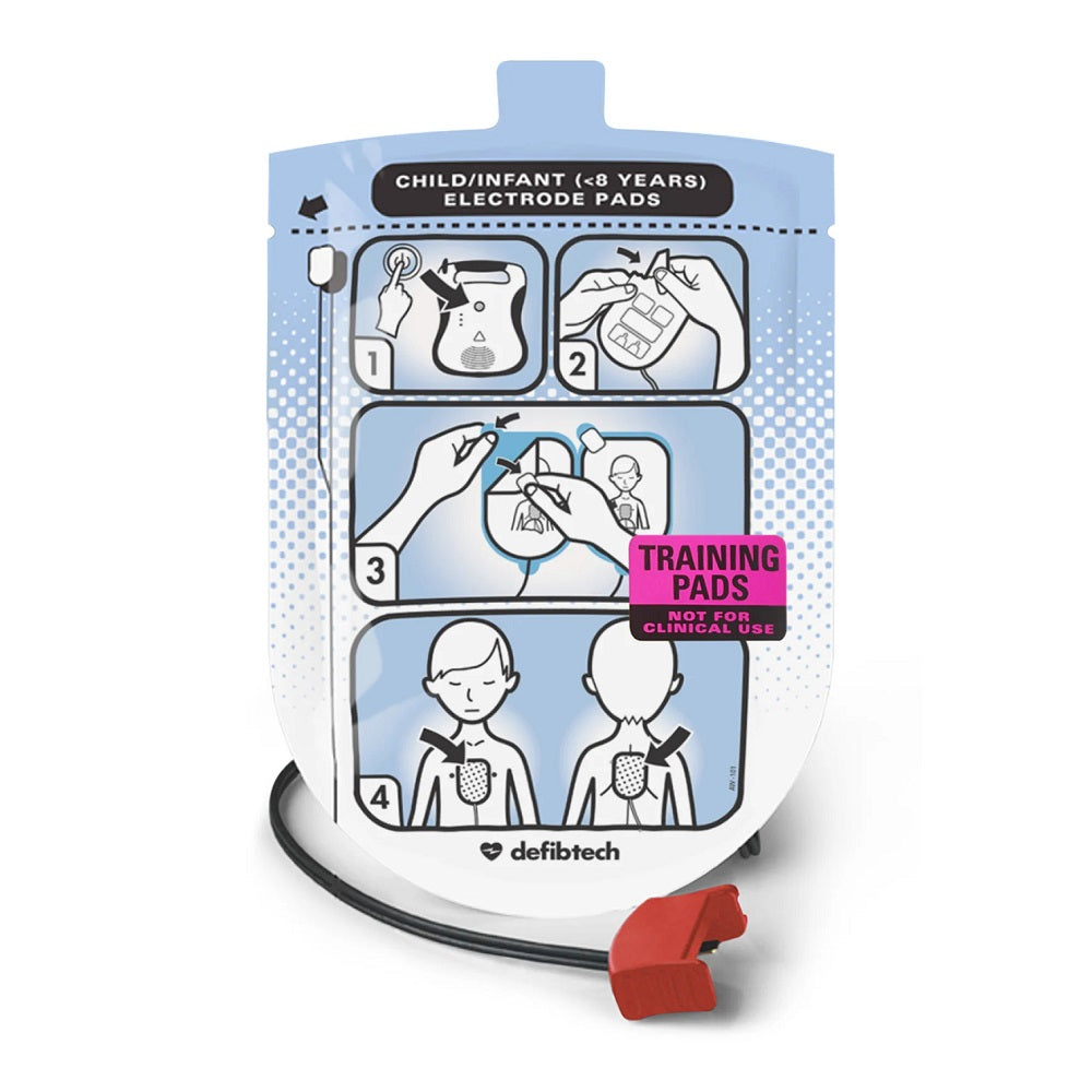 Defibtech Pediatric Training Electrodes | CPR-DDP-201TR