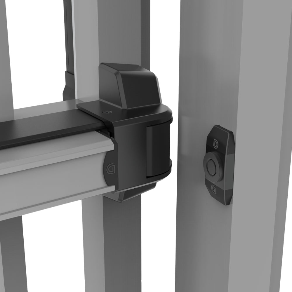 D&D Technologies ML3PB36R MagnaLatch Panic Bar Safety Magnetic Gate Latch