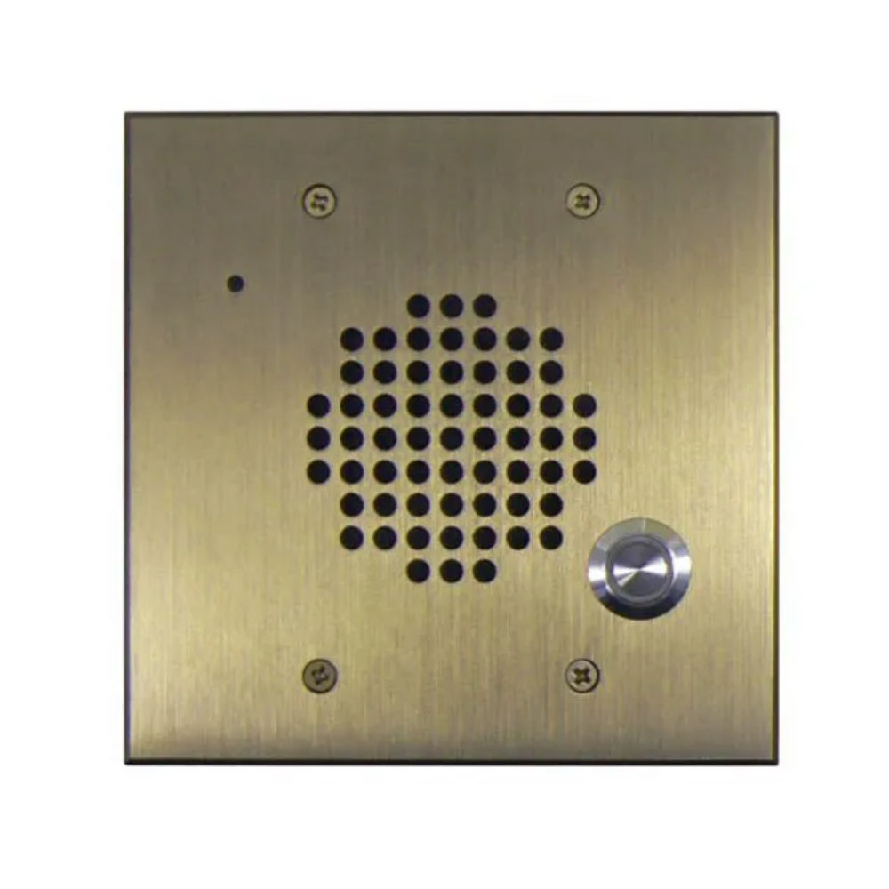 Doorbell Fon™ 2 Gang Door Station 28-F Series (Brass) | All Security Equipment