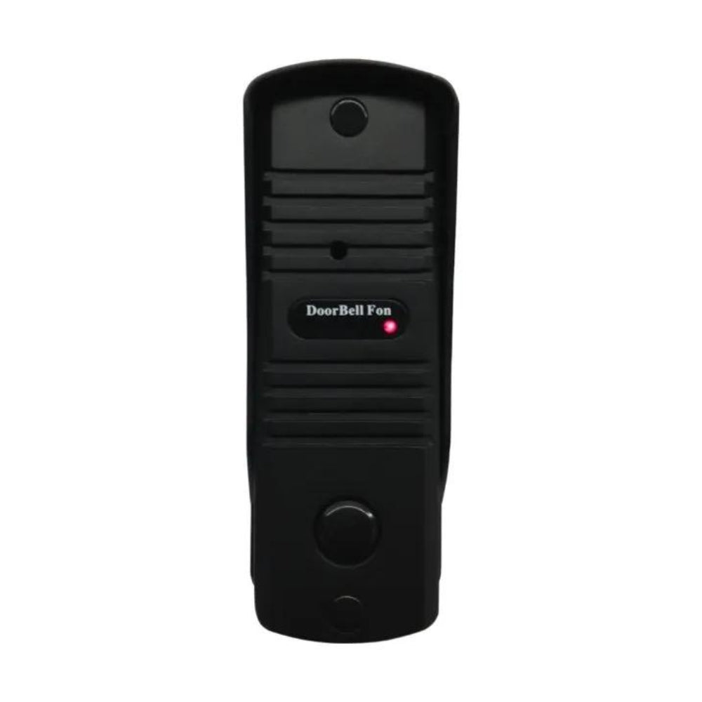 Doorbell Fon™ Black SlimLine Door Station - Kit | All Security Equipment