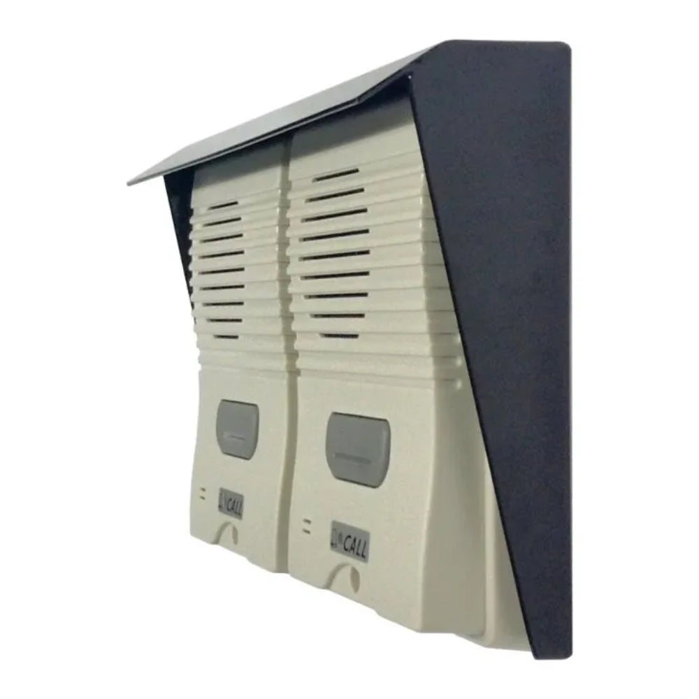 Doorbell Fon™ Double Station Awning for Intercom | All Security Equipment