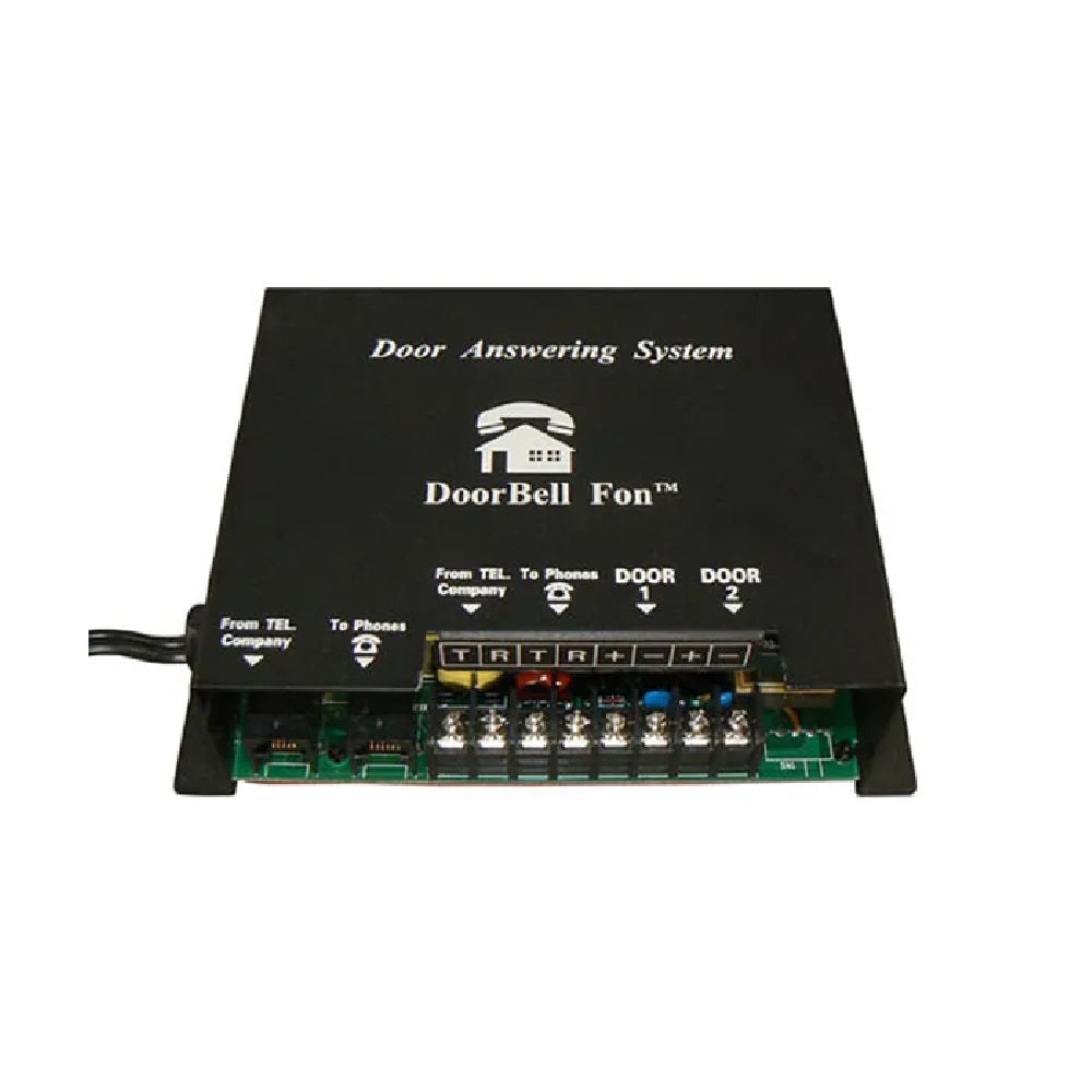 Doorbell Fon™ Idoorbell Fon Station-Black Brush Aluminum with Interface to DP28C | All Security Equipment