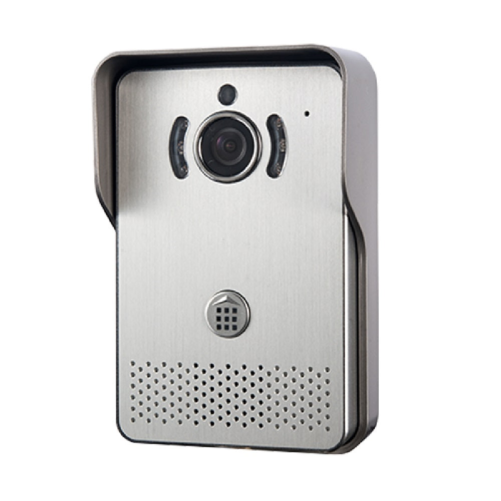 Doorbell Fon™ Idoorbell Fon Station-Silver Brush Aluminum with Interface to DP28C | All Security Equipment