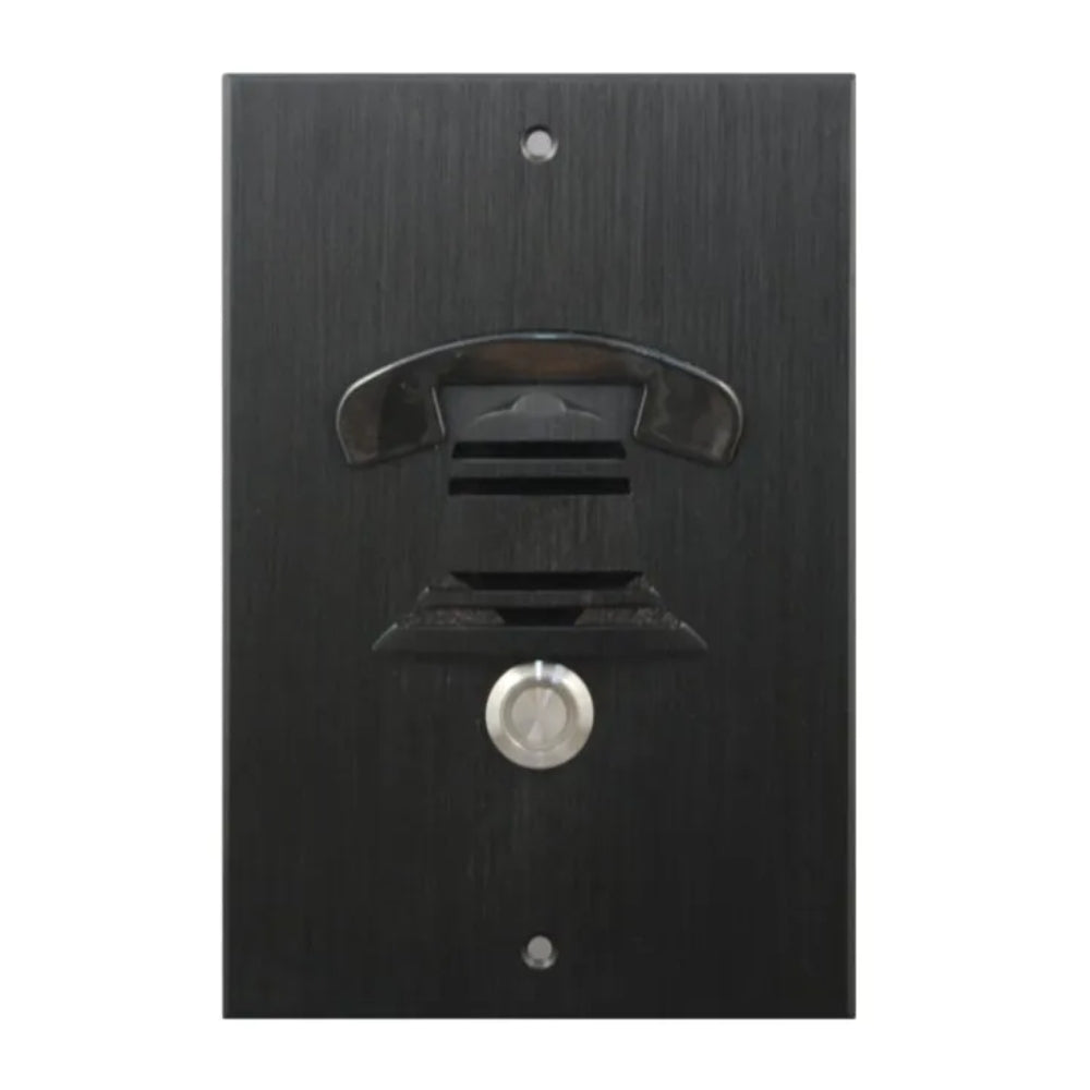 Doorbell Fon™ M&S size Door Station 38-M Series (Black) | All Security Equipment