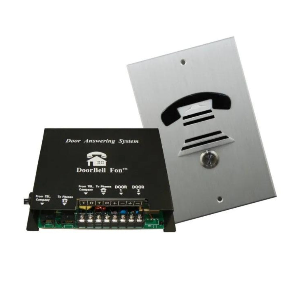 Doorbell Fon™ M&S size Door Station 38-M Series Kit (Aluminum) | All Security Equipment