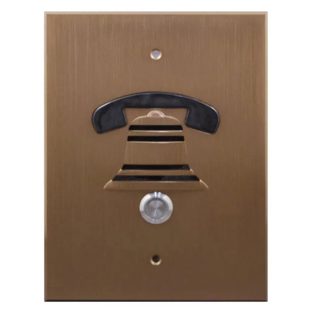 Doorbell Fon™ Nutone size Door Station 38-N Series (Bronze) | All Security Equipment