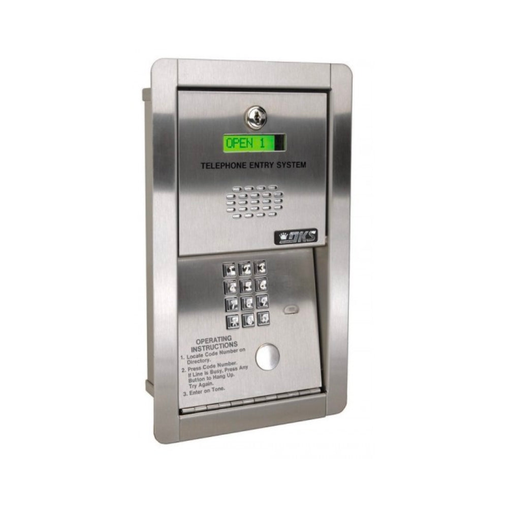 Doorking Telephone Entry System Flush Mount Hands Free 1802-089 | All Security Equipment