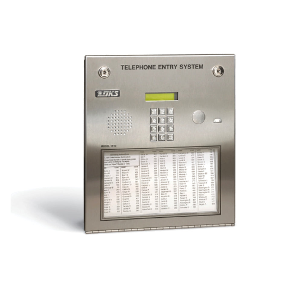 Doorking Telephone Entry System Flush Mount Hands Free 1810-084 | All Security Equipment