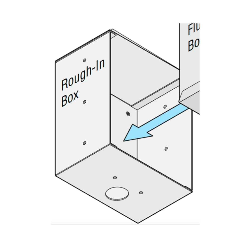 Doorking Flush Mount Rough In Box 1506-150 | All Security Equipment