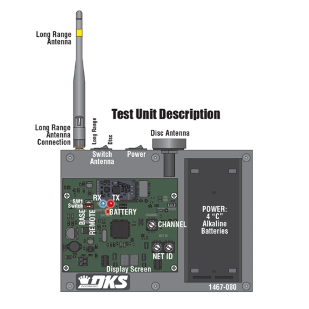 Doorking Wireless Test Range Kit 1514-140 | All Security Equipment