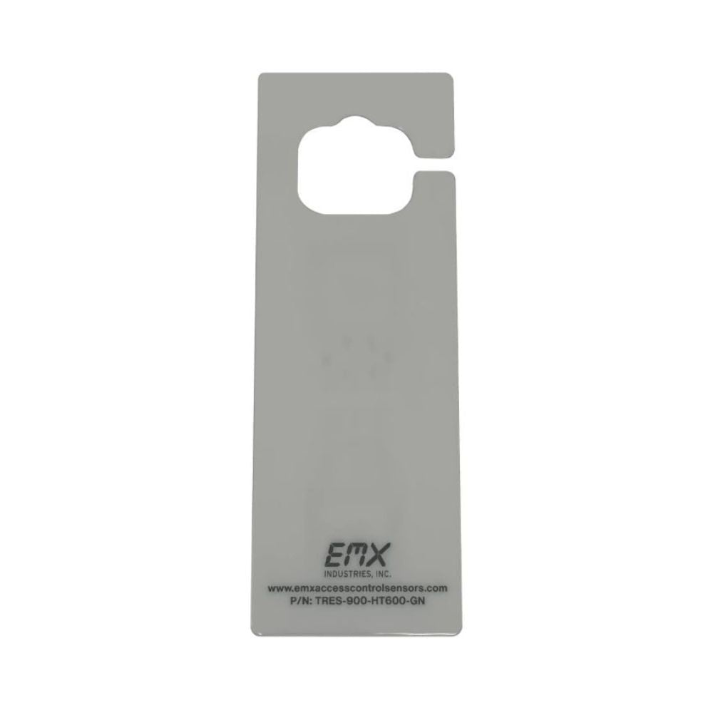 EMX TRES-900-HT600-GN UHF RFID Hang Tag 2" x 6" - Small EMX Logo