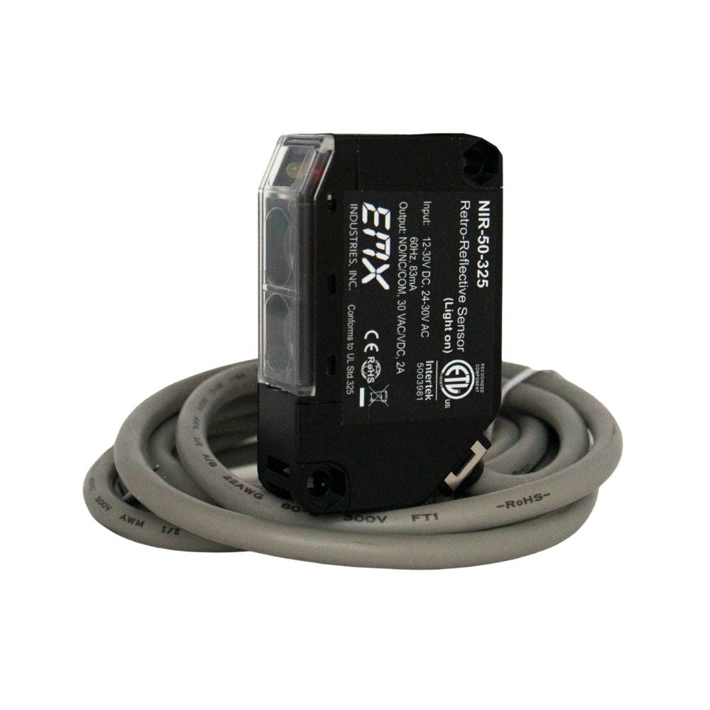 EMX UL325 Retroreflective Photoeye NIR-50-325 | All Security Equipment
