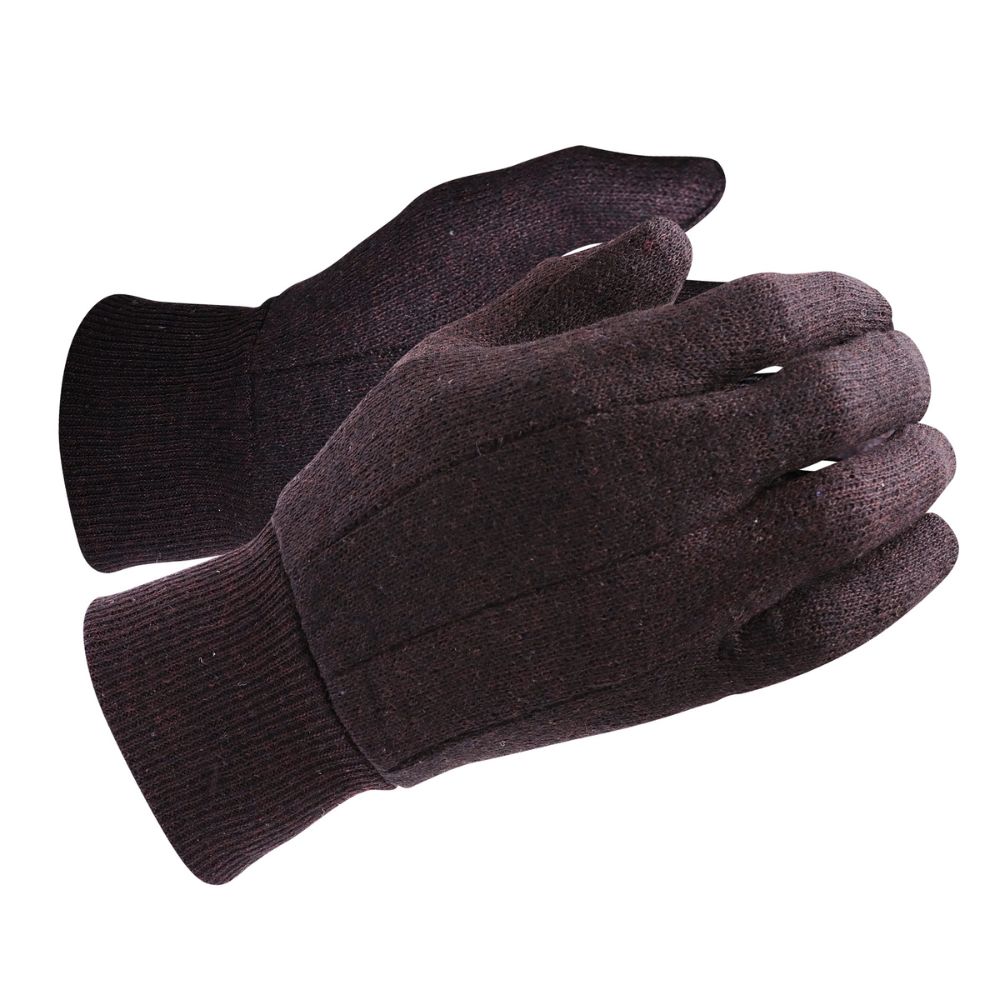 ERB Safety 336-010 Brown Jersey Blend Glove | ERB-14430