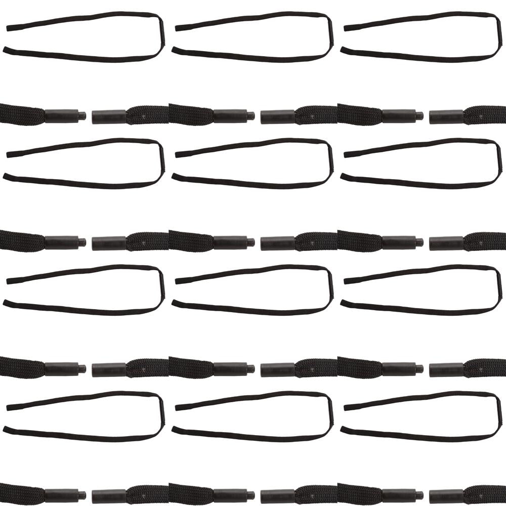 ERB Safety 42-1 19.5" Break-Away Eyewear Strap Black (12-pack) | 15708