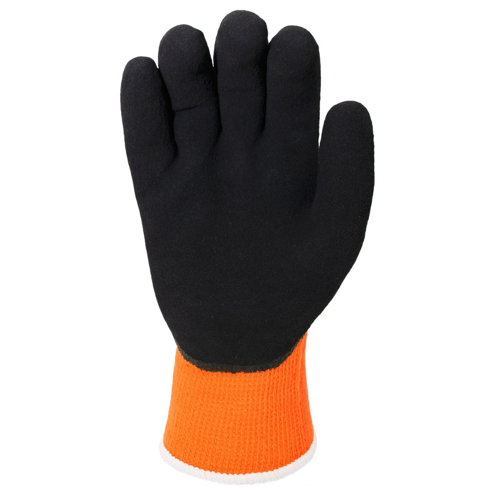ERB Safety 774-200 Protection Sandy Latex Glove (Hi-Viz Orange)