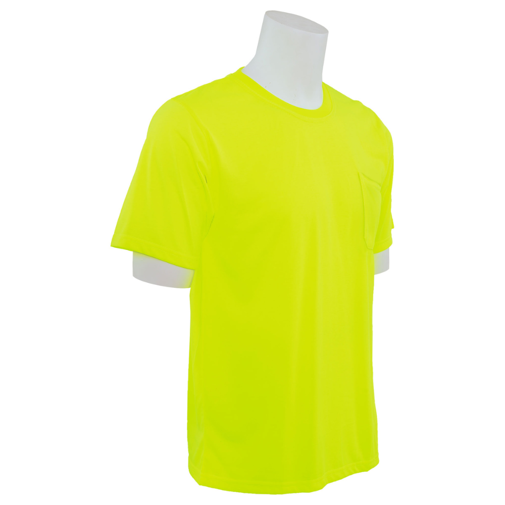 ERB Safety 9601 HWT Non-ANSI Short Sleeved T-Shirt (Lime)